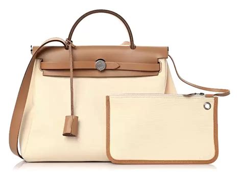 hermes canvas herbag price|Hermes herbag price guide.